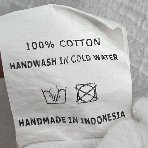 faithfull the brand blouse top tassels boho peasant resort beachy size 4 - Picture 11 of 12